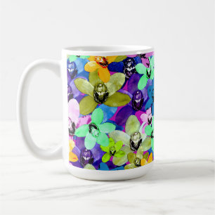 Orchidee Waterverf Koffiemok