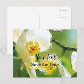 Orchidee weiß - Aquarell-Design | Briefkaart (Voorkant / Achterkant)