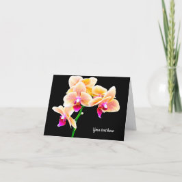 Orchidee Wenskaart Kaart