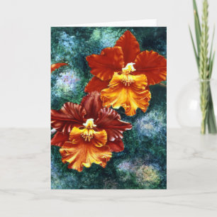 Orchidee Wenskaart Kaart