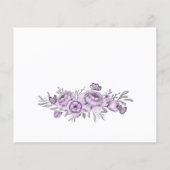 Orchidee wenst dat de Soon Mrs. kaart is (Achterkant)