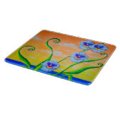 Orchidee zonsondergang snijplank (Hoek)