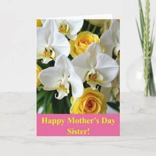 Orchidee Zusters Dag Wenskaart Kaart