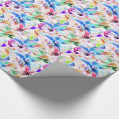 Orchideeën 1 Verpakkingspapier Cadeaupapier (Hoek)