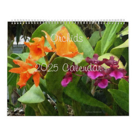Orchideeën 2025 Kalender