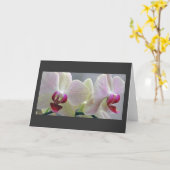 Orchideeën #2 kaart (Gele Bloem)