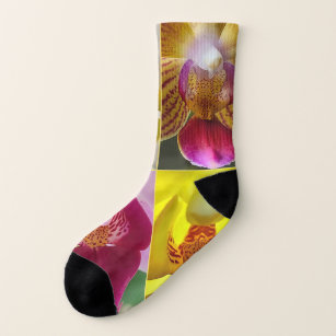 Orchideeën 4 feet sokken