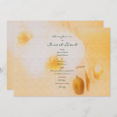 Orchideeën - aanpasbaar kaart (Voorkant / Achterkant)