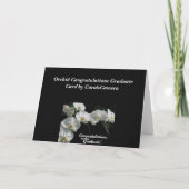 Orchideeën Afstudeerkaart Kaart (Achterkant)