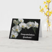 Orchideeën Afstudeerkaart Kaart (Gele Bloem)