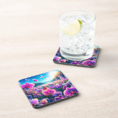 Orchideeën Bier Onderzetter (Rechterzijde)