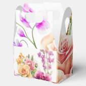 Orchideeën Blast Favor Box Bedankdoosjes (Geopend)