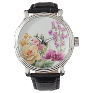 Orchideeën Blast  Horloge