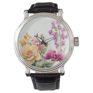 Orchideeën Blast  Horloge