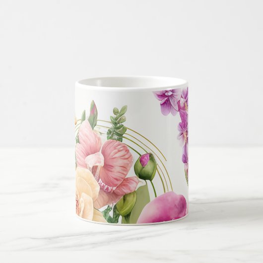 Orchideeën Blast Magische Mok (Center)