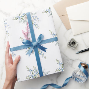 Orchideeën Bloemboeket, Aquarel Bloemen Cadeaupapier