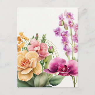 Orchideeën Bomblast Briefkaart