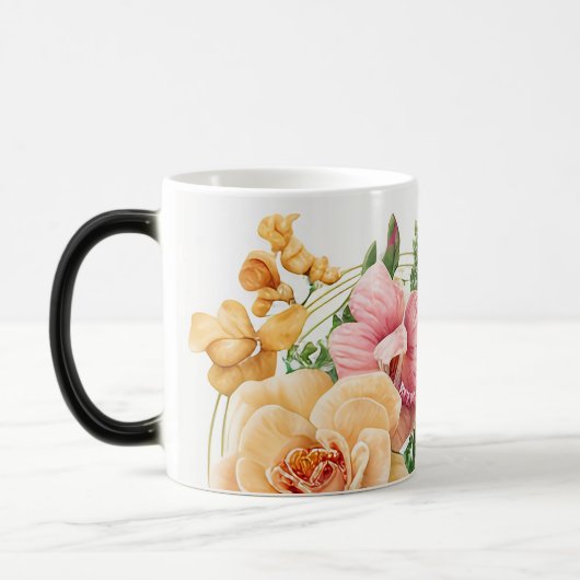 Orchideeën Bomblast Magische Mok (Links)