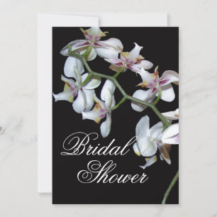 Orchideeën Bridal Shower Uitnodiging