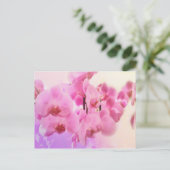 orchideeën. briefkaart (Staand voorkant)