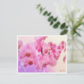 orchideeën briefkaart (Staand voorkant)