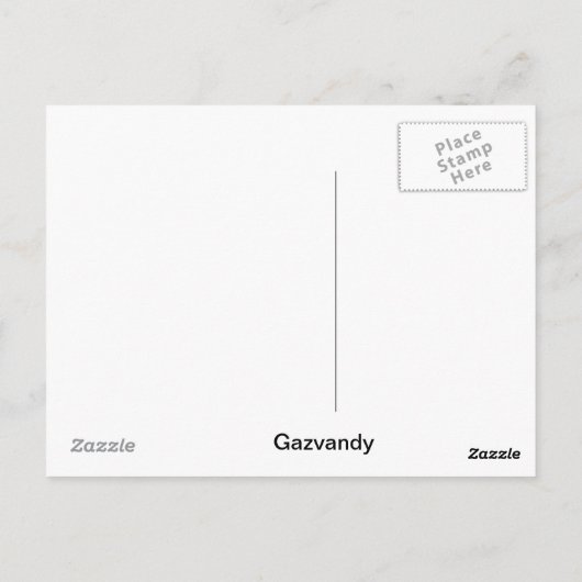 Orchideeën Briefkaart (Achterkant)