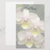 Orchideeën briefpapier (Voorkant / Achterkant)