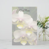 Orchideeën briefpapier (Staand voorkant)