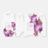 Orchideeën bruiloft gunst box bedankdoosjes (Ongevouwen)