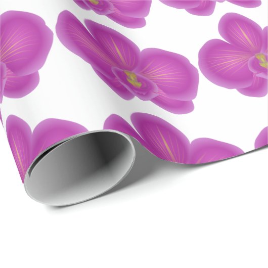 Orchideeën Cadeaupapier (Rol Hoek)