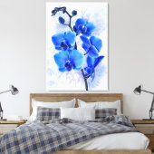 Orchideeën Canvas Afdruk (Insitu (Slaapkamer))
