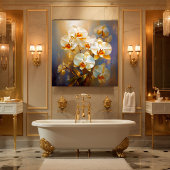 Orchideeën Canvas Afdruk