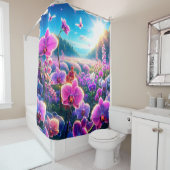 Orchideeën Douchegordijn (In situ)