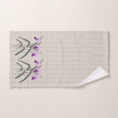 Orchideeën en Butterflies Bath Towel Set Bad Handdoek (Handdoek)
