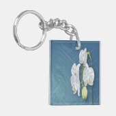Orchideeën en Ferns Sleutelhanger (Voorkant Links)