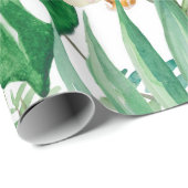 Orchideeën en Floral Cadeaupapier (Rol Hoek)