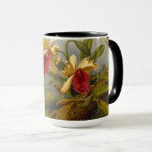 Orchideeën en kolibrie kop (Voorkant rechts)