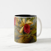 Orchideeën en kolibrie kop (Voorkant rechts)