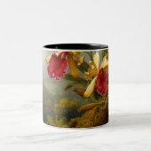 Orchideeën en kolibrie kop (Center)