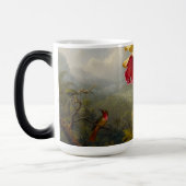 Orchideeën en kolibrie kop (Links)