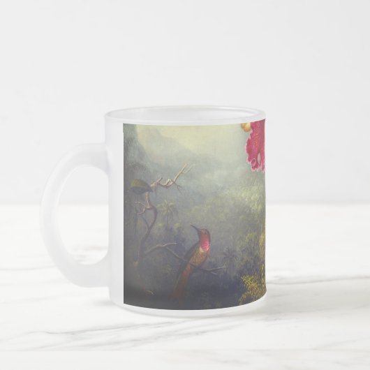 Orchideeën en kolibrie kop (Links)