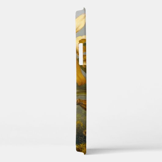 Orchideeën en kolibrie kop Case-Mate iPhone case (Achterkant / Rechts)