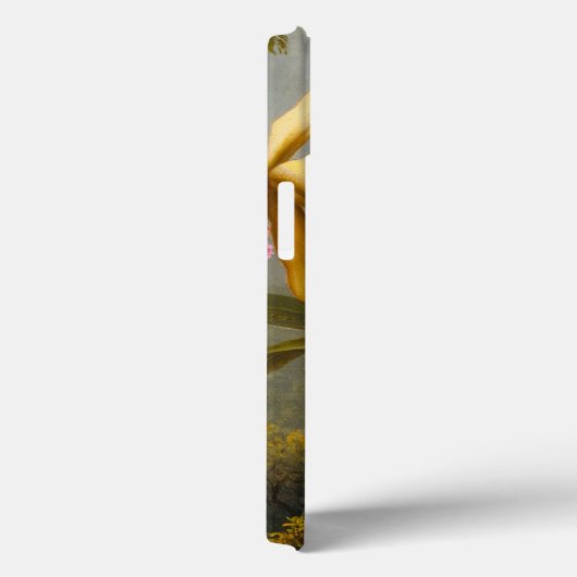 Orchideeën en kolibrie kop Case-Mate iPhone case (Achterkant / Rechts)