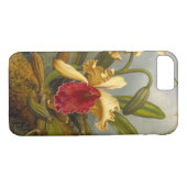 Orchideeën en kolibrie kop Case-Mate iPhone case (Achterkant (Horizontaal))