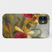 Orchideeën en kolibrie kop Case-Mate iPhone case (Achterkant (horizontaal))