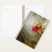 Orchideeën en kolibrie kop planner (Display)
