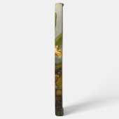 Orchideeën en kolibrie kop samsung galaxy hoesje (Linkerkant)