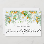 Orchideeën en Kumquats zijn mijn persoonlijke bege Kaart (Voorkant)