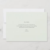 Orchideeën en Kumquats zijn mijn persoonlijke bege Kaart (Achterkant)