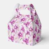 Orchideeën Feestcadeautjes Doos Bedankdoosjes (Achterkant)